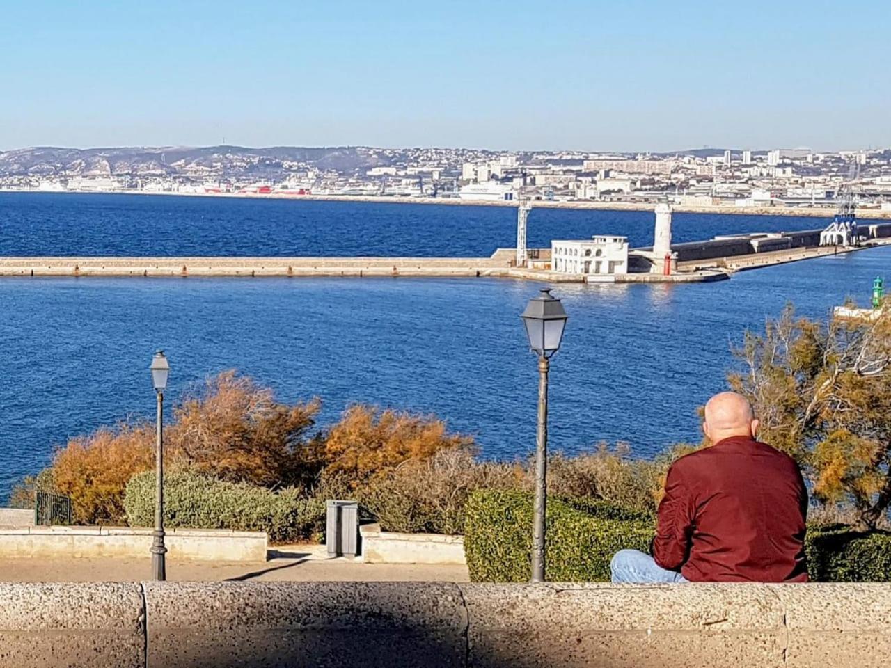 Vue Mer Le Panoramique Vieux-Port De Marseille Luaran gambar